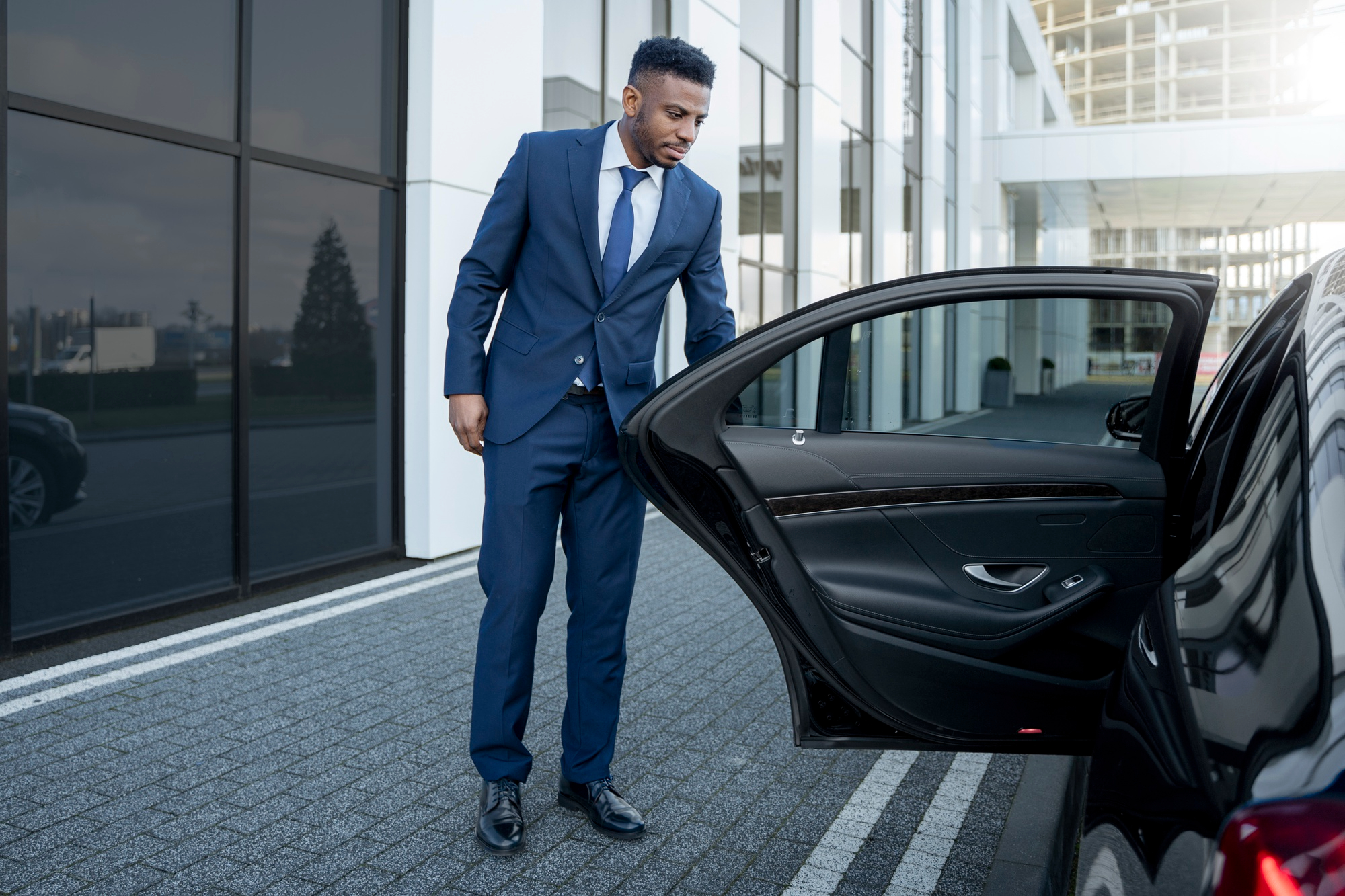 Homme au volant